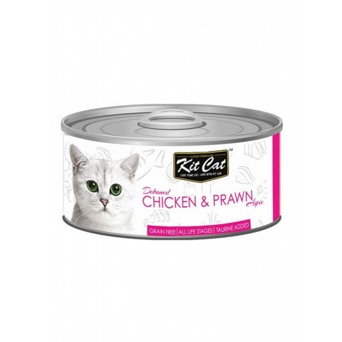 معلبات كت كات دجاج مع الجمبري 80جرام