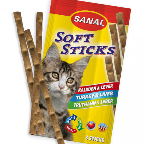 مكافآت سنال اعواد لحم الديك الرومي والكبد 3*15غ