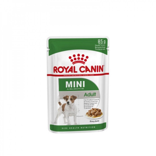 طعام رطب ميني للكلاب البالغة من السلالات الصغيرة 85غ طعام رطب ميني للكلاب البالغة من السلالات الصغيرة 85غ