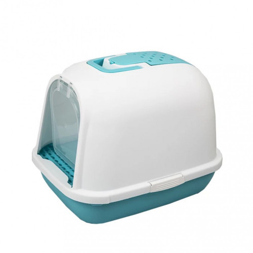 حوض رمل مغلق مع فلتر للرمل ومجرفة للتنظيف