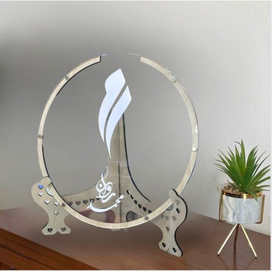 طارة دائري  اكرليك شفاف