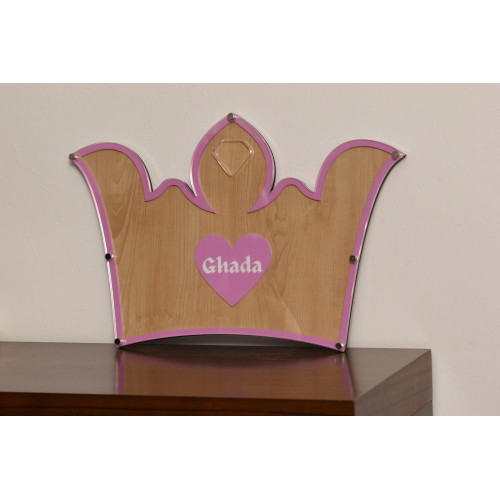 طارة الأمنيات تاج خشبي