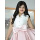 تيور بناتي لحمي بفيونكه على التنورة - m3645 تيور بناتي لحمي بفيونكه على التنورة - m3645