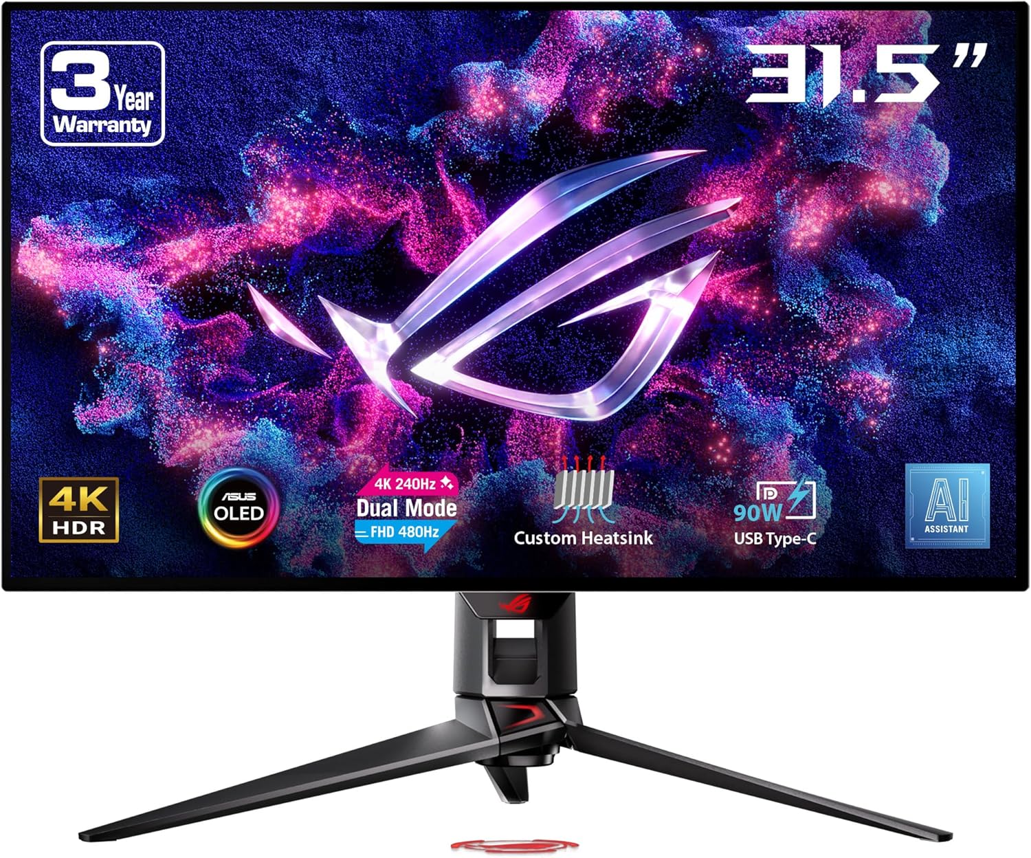 ROG Swift OLED PG32UCDP | 27 to 31.5 Inches | Gaming