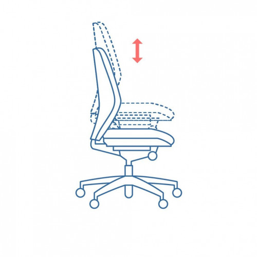 كرسي ظهر متوسط ​​M-9618L