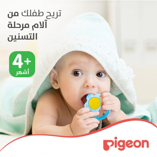 بيجون عضاضة مائية شكل الوردة زرقاء فوق 4 شهور بيجون عضاضة مائية شكل الوردة زرقاء فوق 4 شهور