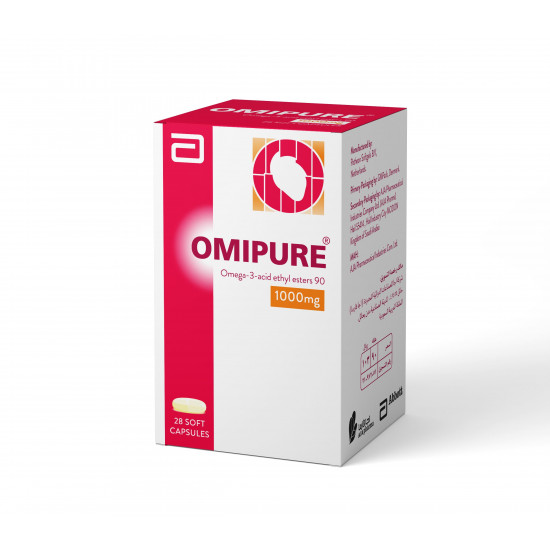 أوميبيور اوميجا 3 1000 مجم 28 كبسولة