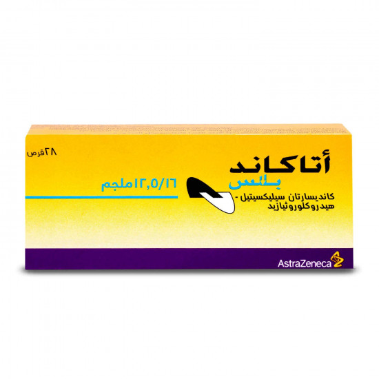 اتاكاند بلس 16/12.5 مجم 28 قرص اتاكاند بلس 16/12.5 مجم 28 قرص