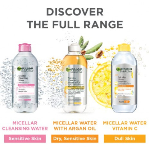 جارنييه ماء ميسيلار تفتيح بالفيتامين سي 400 مل