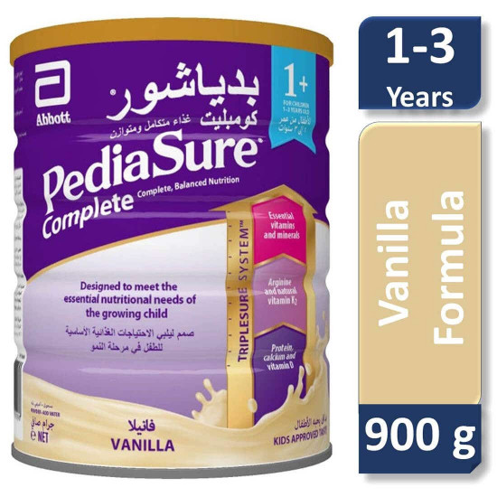 بدياشور حليب أطفال غذاء تكميلي بالفانيلا 900 جم بدياشور حليب أطفال غذاء تكميلي بالفانيلا 900 جم