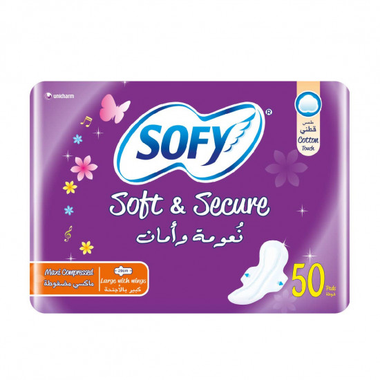 سوفي ماكسي سميكة كبير بالاجنحة 50 فوطة