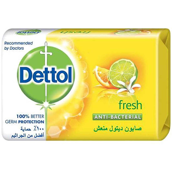 ديتول صابونه منعش 70/75 جم ديتول صابونه منعش 70/75 جم