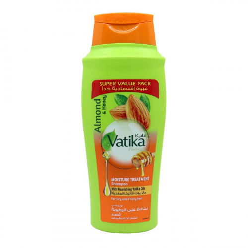 فاتيكا شامبو يحافظ على الرطوبة للشعر بخلاصة اللوز والعسل - 700 مل