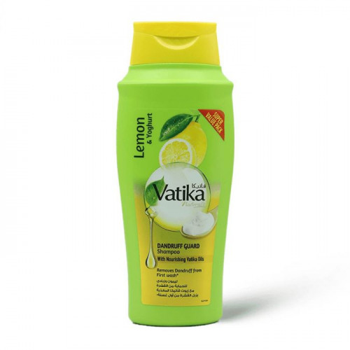 شامبو للحماية من القشرة بالليمون والزبادي من فاتيكا، 700 مل