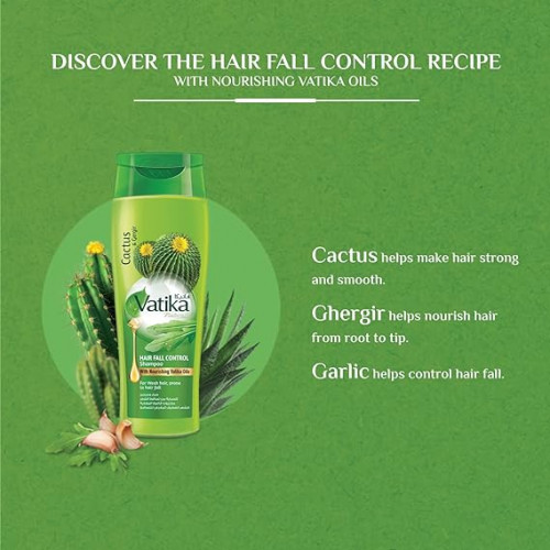 شامبو للتحكم في تساقط الشعر بالصبار و الجرجير من فاتيكا 700 مل