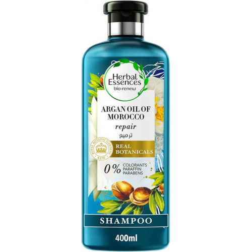 شامبو هيربال ايسنز شعر بزيت الارجان المغربي لتجديد واصلاح الشعر 400 مل