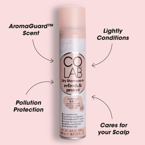 شامبو جاف ريفريش اند بروتكت للشعر من كولاب - 200 مل