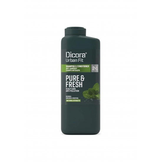 ديكورا - شامبو وبلسم مضاد للقشرة نقي ومنعش ، 400 مل