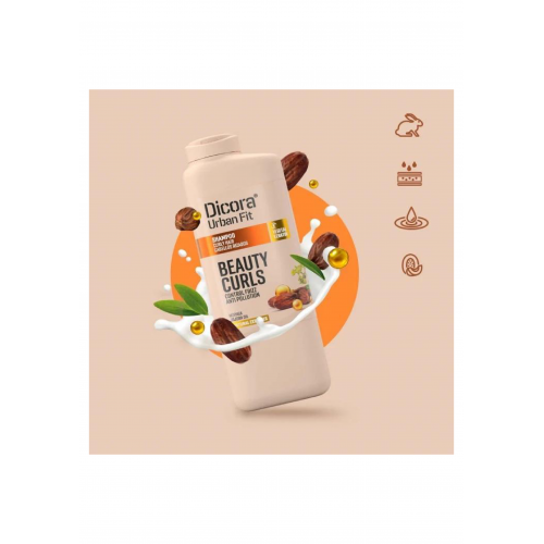 شامبو الشعر المجعد بزيت الجوجوبا والمورينغا ديكورا 400مل