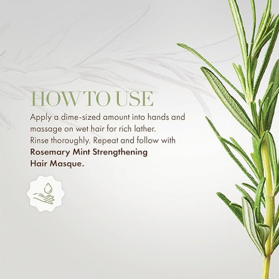 شامبو ميلي مقوي بالنعناع واكليل الجبل روزماري أورجانيك، 355 مل