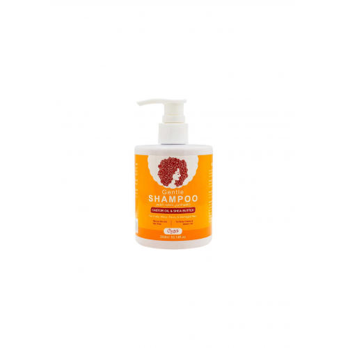 شامبو لشعر الكيرلي بزيت الخروع وزبدة الشيا من كيرلي لايف 300 مل