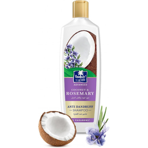 باراشوت شامبو ضد القشرة بخلاصة جوز الهند وإكليل الجبل - 340 مل باراشوت شامبو ضد القشرة بخلاصة جوز الهند وإكليل الجبل - 340 مل