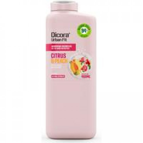 ديكورا -جل استحمام مغذي فيتامين سي حمضيات وخوخ 400 مل