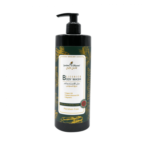 جاردن اوليان - جل استحمام عرق السوس ، 480 مل