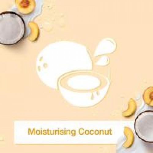 جونسون سائل استحمام للجسم مع خلاصة اللبن و الخوخ وجوز الهند 250 مل