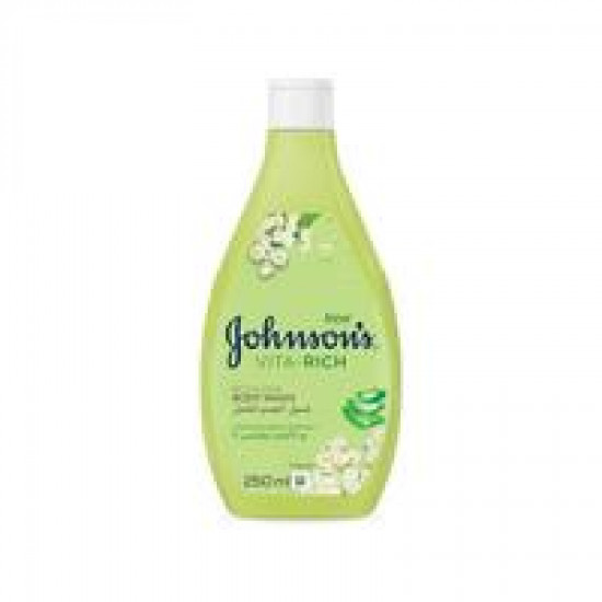 جونسون غسول الجسم المنعش فيتا ريتش الوفيرا - 250 مل