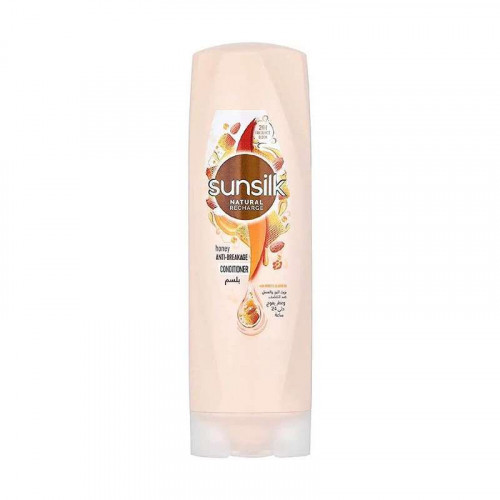 صانسيلك بلسم مضاد لتقصف الشعر بزيت اللوز والعسل - 350 مل