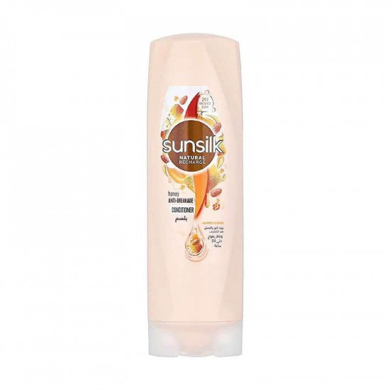 صانسيلك بلسم مضاد لتقصف الشعر بزيت اللوز والعسل - 350 مل