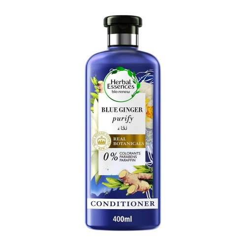 بلسم هيربال ايسنز مجدد بنقاء ماء ميسلر والزنجبيل الازرق 400 مل