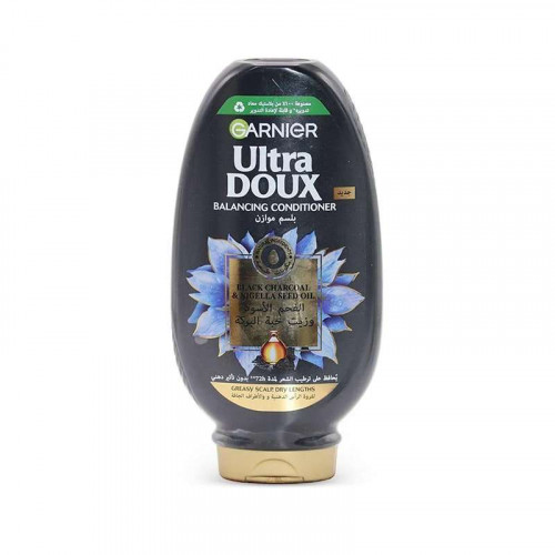 غارنييه بلسم موازن بالفحم الأسود وزيت حبة البركة - 360 مل