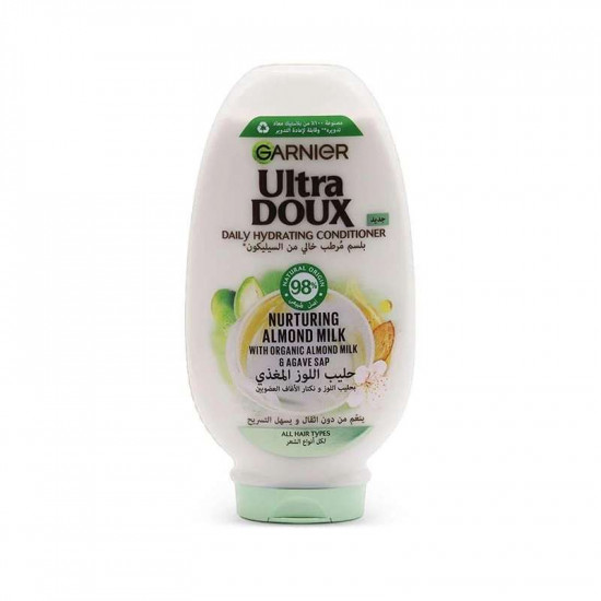 غارنييه بلسم مرطب بحليب اللوز المغذي - 360 مل