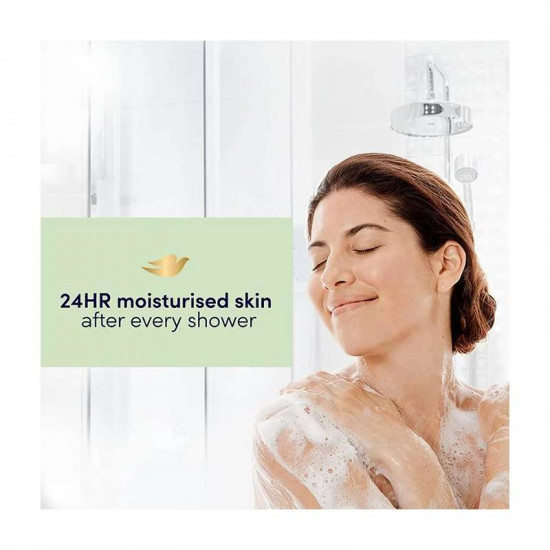 دوف غسول استحمام انتعاش وحيوية بالخيار والشاي والأخضر 250 مل مع ليفة دوف غسول استحمام انتعاش وحيوية بالخيار والشاي والأخضر 250 مل مع ليفة