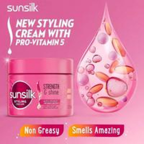 صانسيلك كريم تصفيف الشعر قوة ولمعان - 275 مل