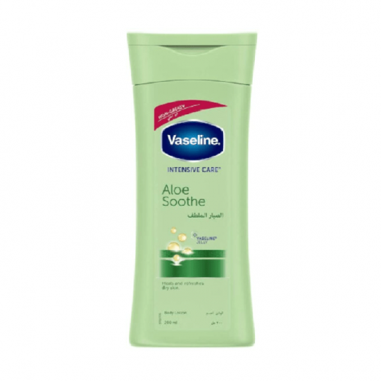 لوشن الجسم للعناية المركزة بالصبار الملطف من فازلين - 200 مل