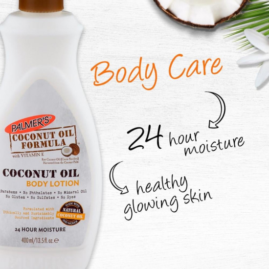 بالمرز لوشن مرطب للجسم بجوز الهند مع فيتامين هـ - 400 مل