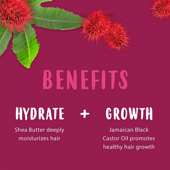 زيت الخروع الاسود الجامايكي لفك تشابك الشعر من كانتو- 177مل زيت الخروع الاسود الجامايكي لفك تشابك الشعر من كانتو- 177مل