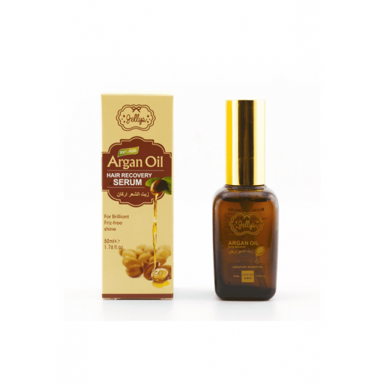 جيليز زيت سيروم الارجان المغربي النقي للعناية بالشعر الخشن والمتقصف - 50 مل