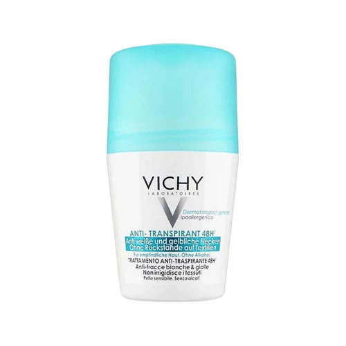 فيشي مزيل العرق رول اون المكثف المضاد للبقع 48 ساعة - 50 مل فيشي مزيل العرق رول اون المكثف المضاد للبقع 48 ساعة - 50 مل
