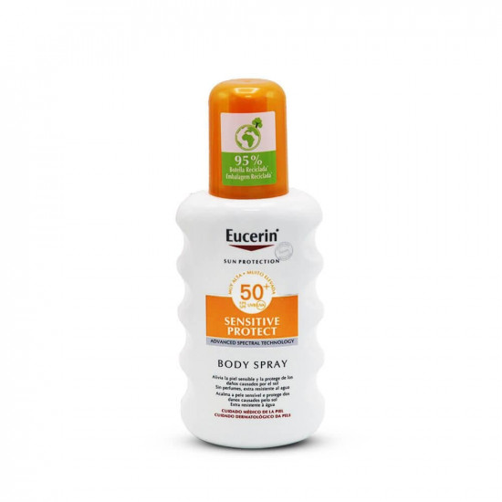 يوسرين بخاخ للجسم للبشرة الحساسة بعامل حماية 50 من الشمس - 200 مل