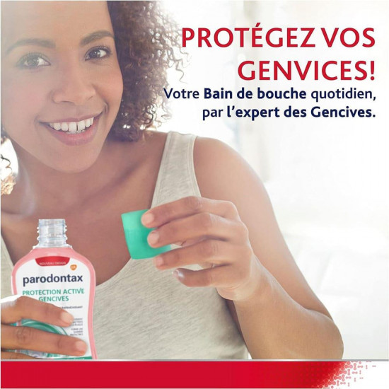 بارودونتكس غسول فم للعناية اليومية باللثة انتعاش زائد - 500 مل