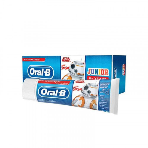 اورال بي جونيور معجون اسنان 6+ سنوات بنكهة خفيفة 75 مل