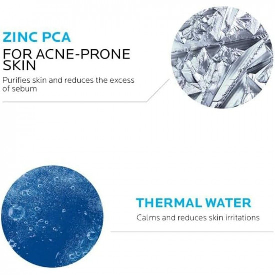  لاروش بوزيه جل ايفاكلار الرغوي المنقي للبشرة الدهنية والحساسة - 200 مل