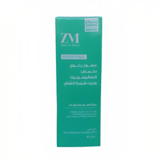 زين و ميزا غسول رغوي بحمض الساليسيليك وزيت شجرة الشاي - 100 مل زين و ميزا غسول رغوي بحمض الساليسيليك وزيت شجرة الشاي - 100 مل