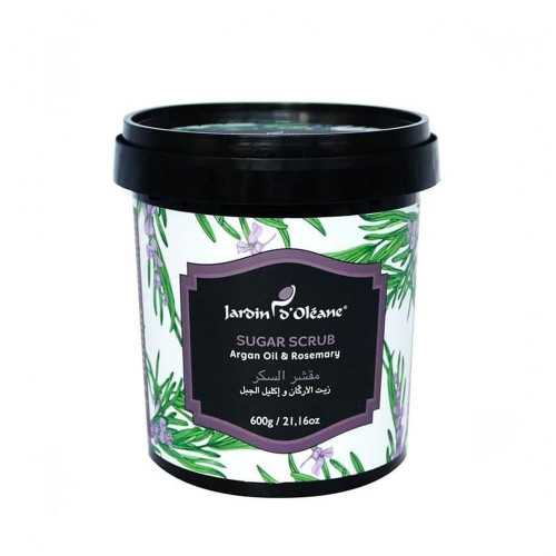 جاردن دي اوليان مقشر السكر المغربي بزيت الارغان وإكليل الجبل 600 جرام
