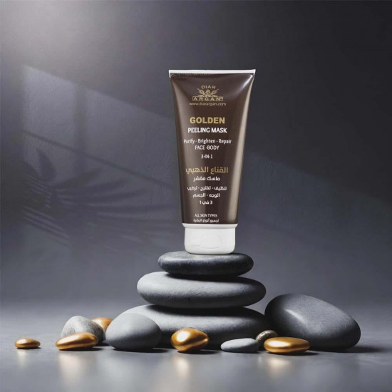  ديار أرجان القناع الذهبي ماسك مقشر 3 في 1 - 200 مل