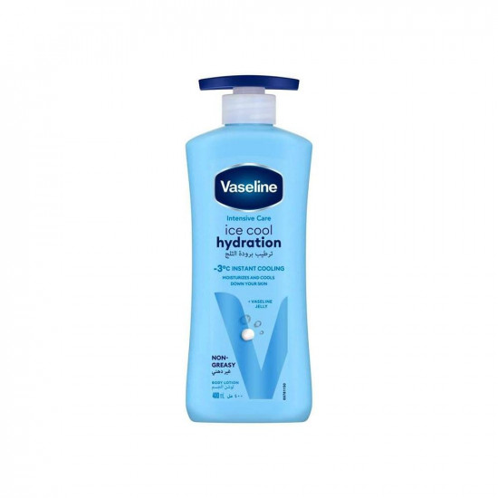 فازلين لوشن ترطيب برودة الثلج غير دهني - 400 مل